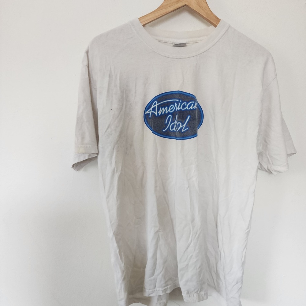 Y2K American Idol Graphic Shirt Large FOX